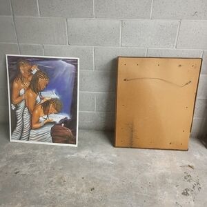 Colorful Art Print with Women Reading